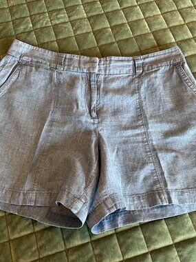 Ann Taylor Loft Size 10 Chambray Shorts